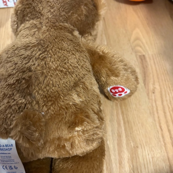Build A Bear  15" Happy Birthday Bear Plush Stuffed Animal Chestnut Brown - Picture 4 of 5